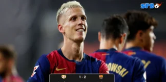 Gol Debut Dani Olmo Bawa Barcelona Menang 2-1 atas Rayo Vallecano