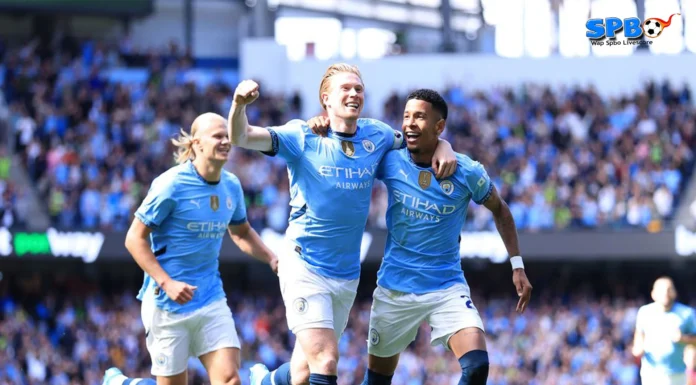 Highlights Hasil Bola Liga Inggris 2024/25 Manchester City VS Ipswich Town
