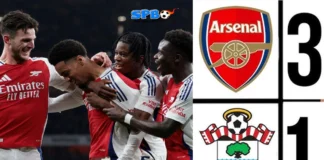 Liga Inggris Arsenal vs Southampton
